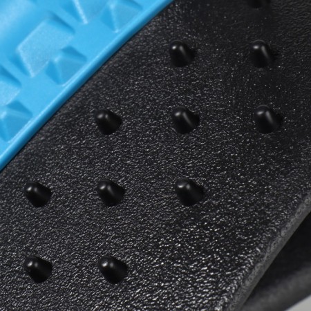 Massage for the back, three -level, 38 × 25 × 4 cm, blue color-10