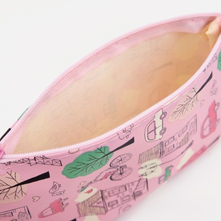 Lightning cosmetic bag, pink color-2