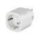 Smart Yandx-00540 Smart Rosette, works with Alice, Wi-Fi, Matter, 16 A, 220 V, white