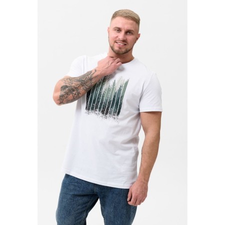 Male T -shirt, size 50, white color