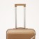 Middle suitcase 24 ", lightning department, code castle, 4 wheels, brown color