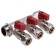 Universal collector Aqualink, 3/4 "X3/4" x16 mm, internal/outer, 3 exits, European fabric