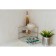 Dishes stand, 2 tiers, 25 × 25 × 20 cm, chromium color