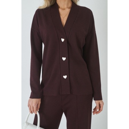 Female set: cardigan and trousers, size 52-3