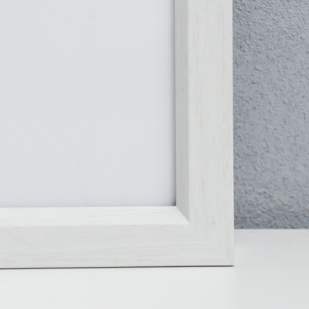 Photo frame Plastic "Mira" 60x80 cm, 640061 White (plastic screen)-1