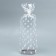Gift package with a hard bottom "Christmas trees", 6 x 8 x 30 cm, New Year