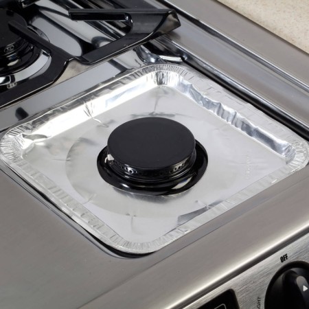 A set of plates for protecting a gas stove, 21.5 × 21.5 cm, 5 pcs-5