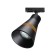 Sobit track lamp, 9W GU10, 1-F, black color