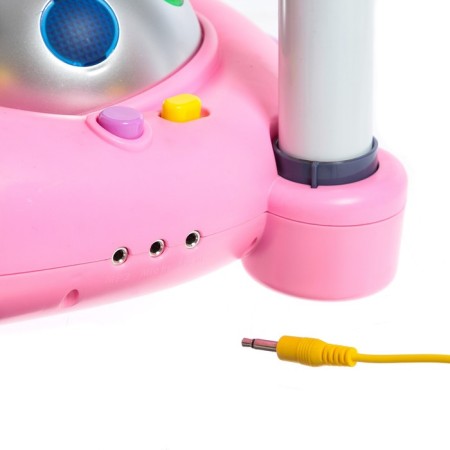 Microphone on the rack "Magic", with a disco-charm, audio-cable, mp3-4