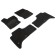 3D mats for Land Rover RR IV, REST, 2017-n, black, set