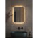 Mirror with Defesto LED lighting 17 W, 40x60 cm, sensory switch, warm white light