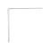 Fixed corner 70x70x55x2 mm, zinc, in packaging 40 pcs