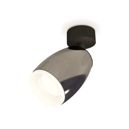 AMBRELLA LIGHT, TECHNO, XM1123006, GU5.3, Black Chrome Color, Black Sand, Black Sand