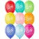 Shar Latex 14 “Happy Birthday! Stars”, pastel, set 25 pcs., Mix color