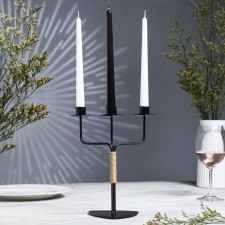 Small candlestick for 3 candles 