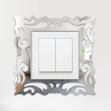 Interior sticker for a circuit breaker, wall mirror decor, 15x15 cm
