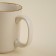 A set of porcelain mugs SL Home "Leggero", beige color