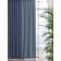 Set of curtains "Canvas", size 200x250 cm, 2 pcs, blue, mararengo color