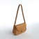 Women's bag Textura, messenger, medium size, color dark beige