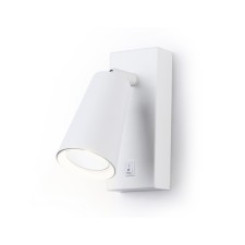 Wall lamp with a switch and a change of lamp Ambrella Light, Move, TA13141, GU10, White Color