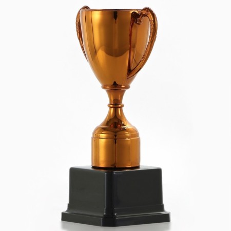Cup 113, award figure, bronze, plastic stand, 17.7 x 10.5 x 7.5 cm.-3