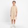 Dress for girls minku color light-beige, height 98 cm