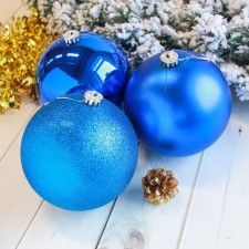 Set of balls plastic D-15 cm, 3 pcs 