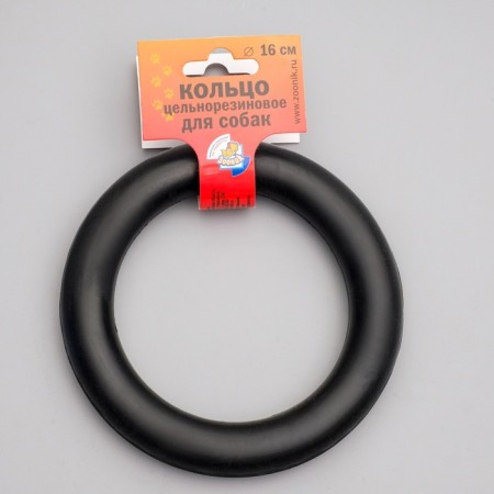 Toy "All -Rezin Ring", Big, Black, 16 cm-3