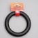 Toy "All -Rezin Ring", Big, Black, 16 cm