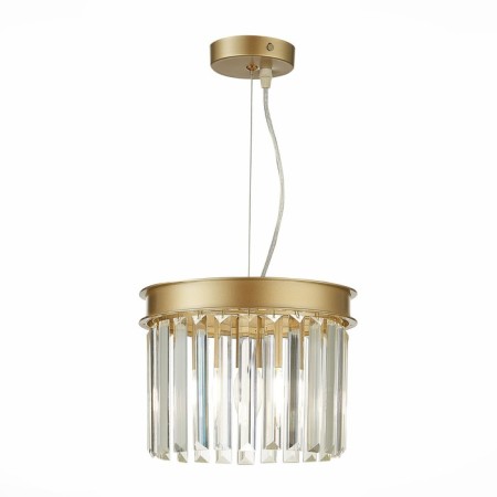 Suspension lamp ST LUCE. SL1624.203.01. Ercolano. 1x40 W, E14, 20x20x28 cm, Shampan