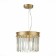 Suspension lamp ST LUCE. SL1624.203.01. Ercolano. 1x40 W, E14, 20x20x28 cm, Shampan