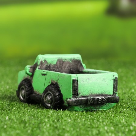 Pot "machine" Green, 14x6.5x7cm-2