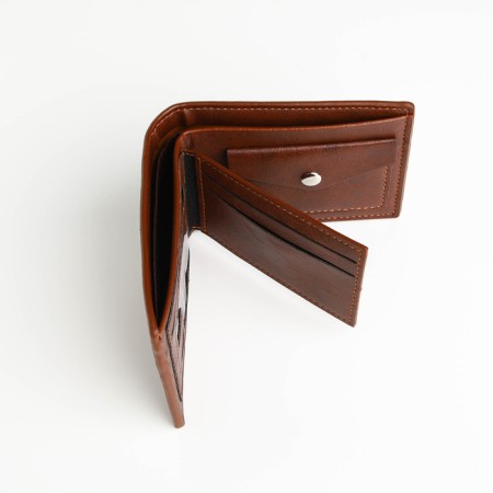 Pearl husband (538), 12*2*10 cm, 2 depth, d/maps, d/coins, without fasteners, brown-9