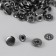 Installation button, alpha (S-shaped), d = 15 mm, black nickel color