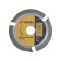 Disk for Ushm tundra, for quick and smooth wood processing, 115 x 22 mm, 3 teeth