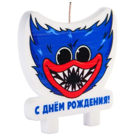 Candle for Cake "Happy Birthday!", Monster-4