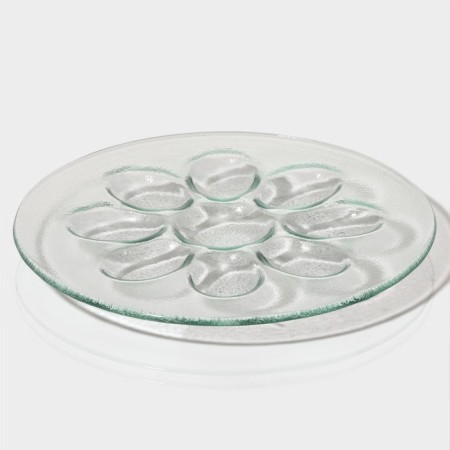 Glass stand for eggs "Avis", D = 22 cm, 9 cells-4