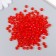 Beads for creativity plastic "Crystal with faces red" set of 20 g 0.4x0.6x0.6 cm