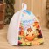 Bath cap with children's print "Karapuz"