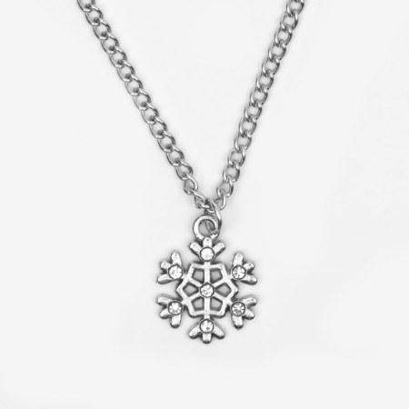 Piece "Snowflake" Dream, color silver, 42 cm