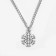 Piece "Snowflake" Dream, color silver, 42 cm