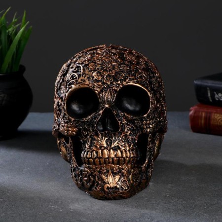Figure "Skull" 19.5x13x15cm-1