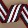 Braid knitted lamps 40 mm, 9.1 ± 0.5 m, burgundy/green/white color