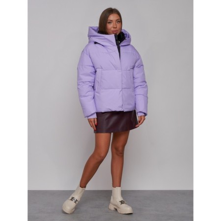 Winter jacket, size 50, purple color-2