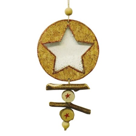 Set for creativity - create a Christmas tree decoration "Star with snow"-1