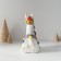 Polystone souvenir "Lama in color blanket and hat with pompons" 15x8.5x16.5 cm