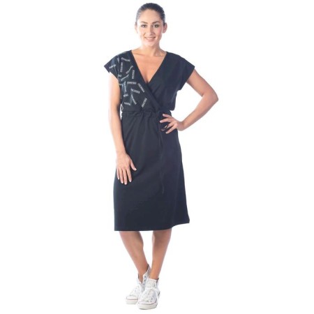 Female dress Klery-Klery, size 46, black color