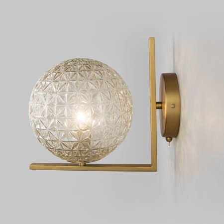 Sconces with a glass ceiling Shape, 60W, E14, 20x25x28 cm-1