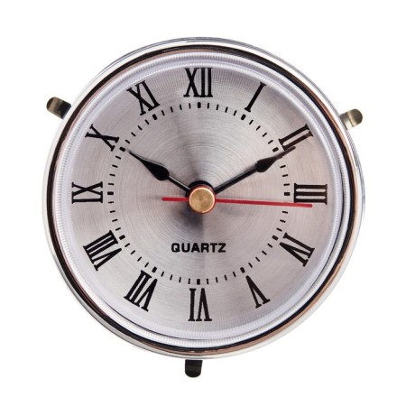 Quartz clock, D-6.5 cm, 1AAA, discrete move-1