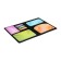 Block with a sticky edge of 115x158, Devente Tropicana, 20 sheets, 7 colors, offset, mix